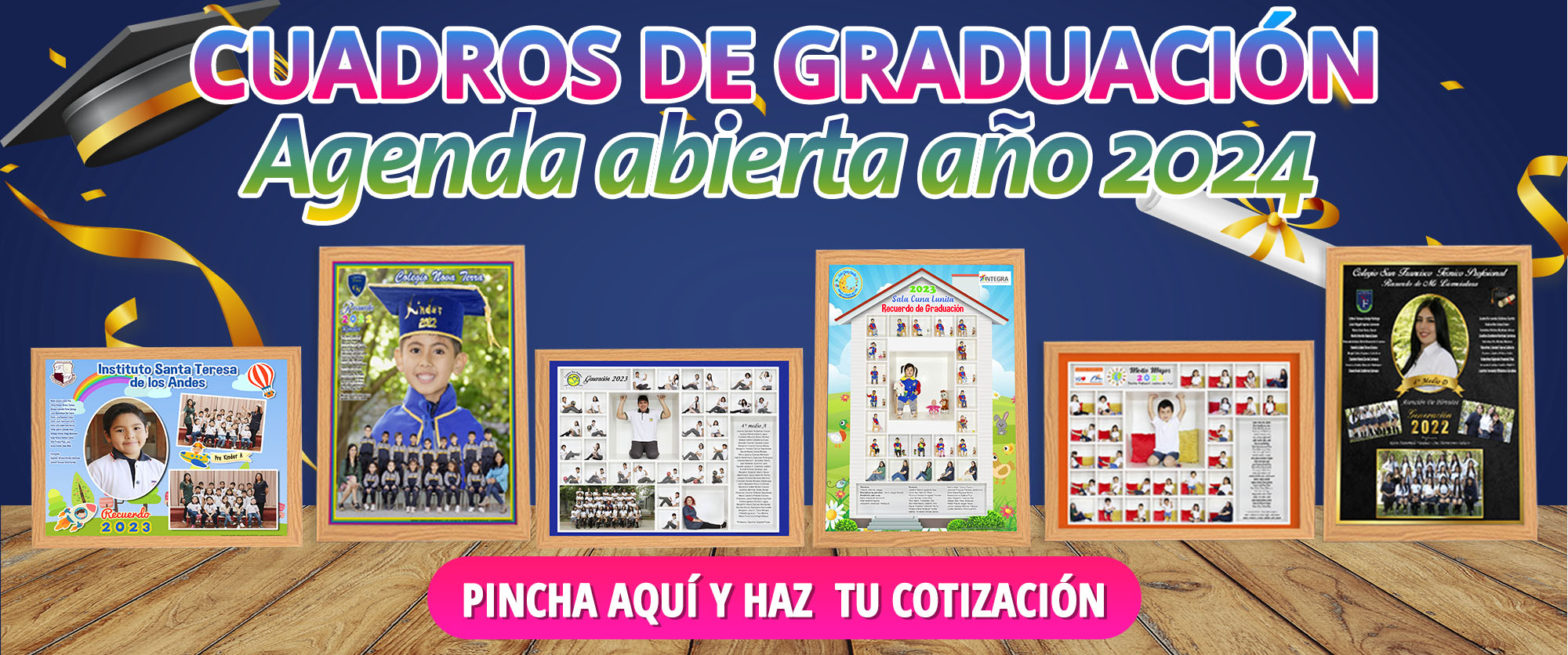 Cuadros de graduación